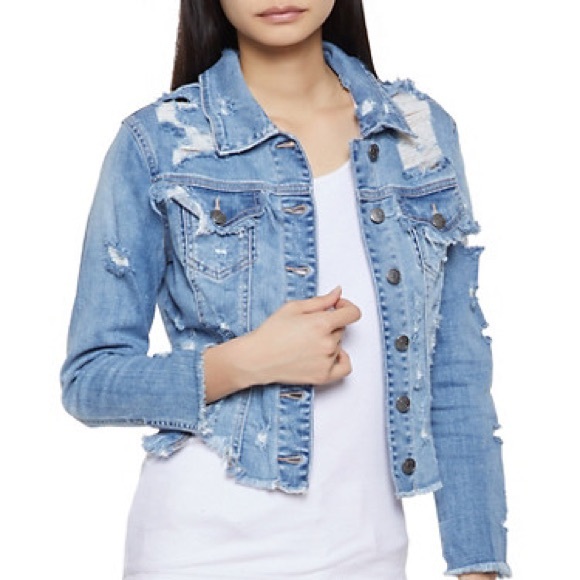 fur inside denim jacket